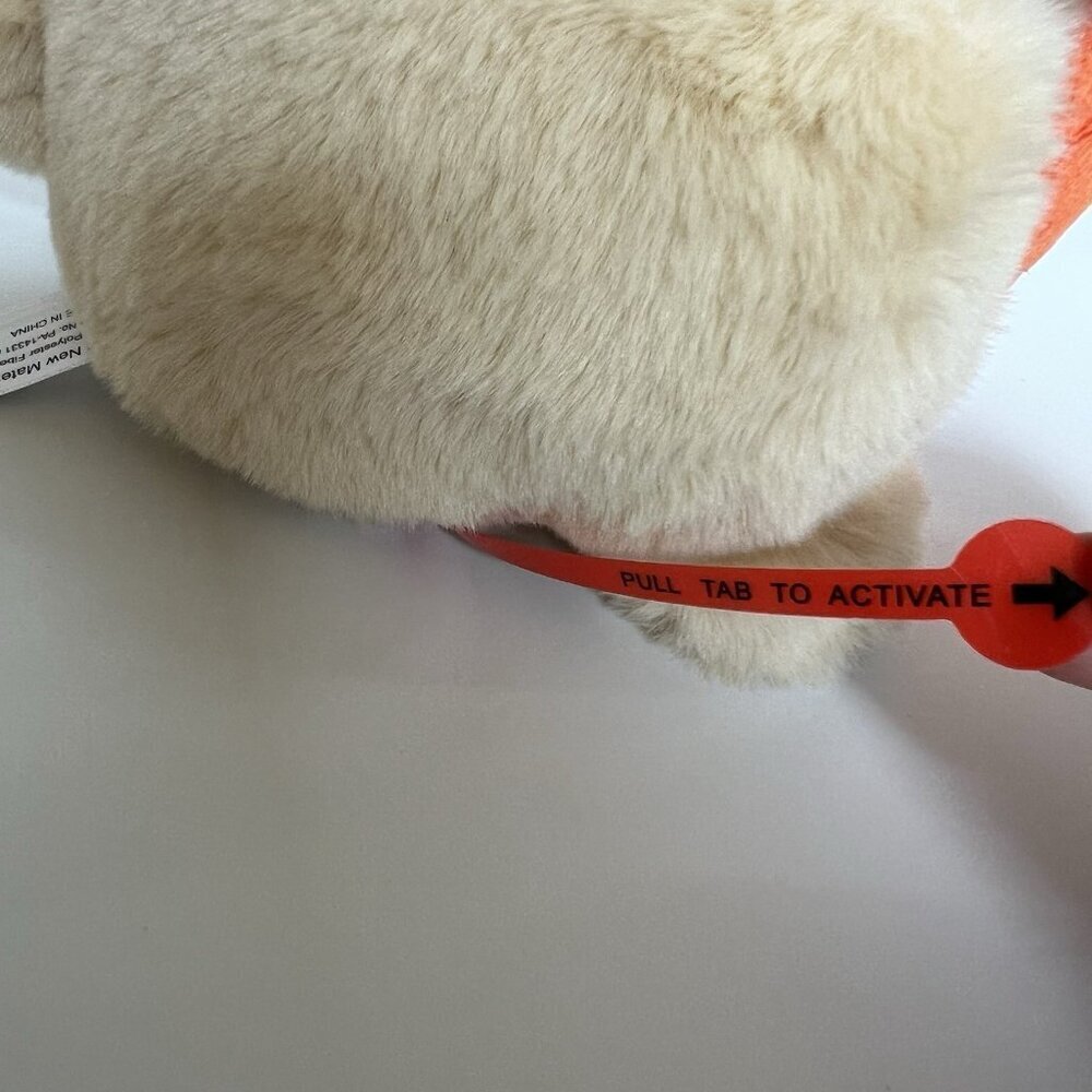 FAO Schwarz Bunny Rabbit Glow Brights Toy 12” Plush LED Light Up Carrot + Sound - Picture 8 of 13